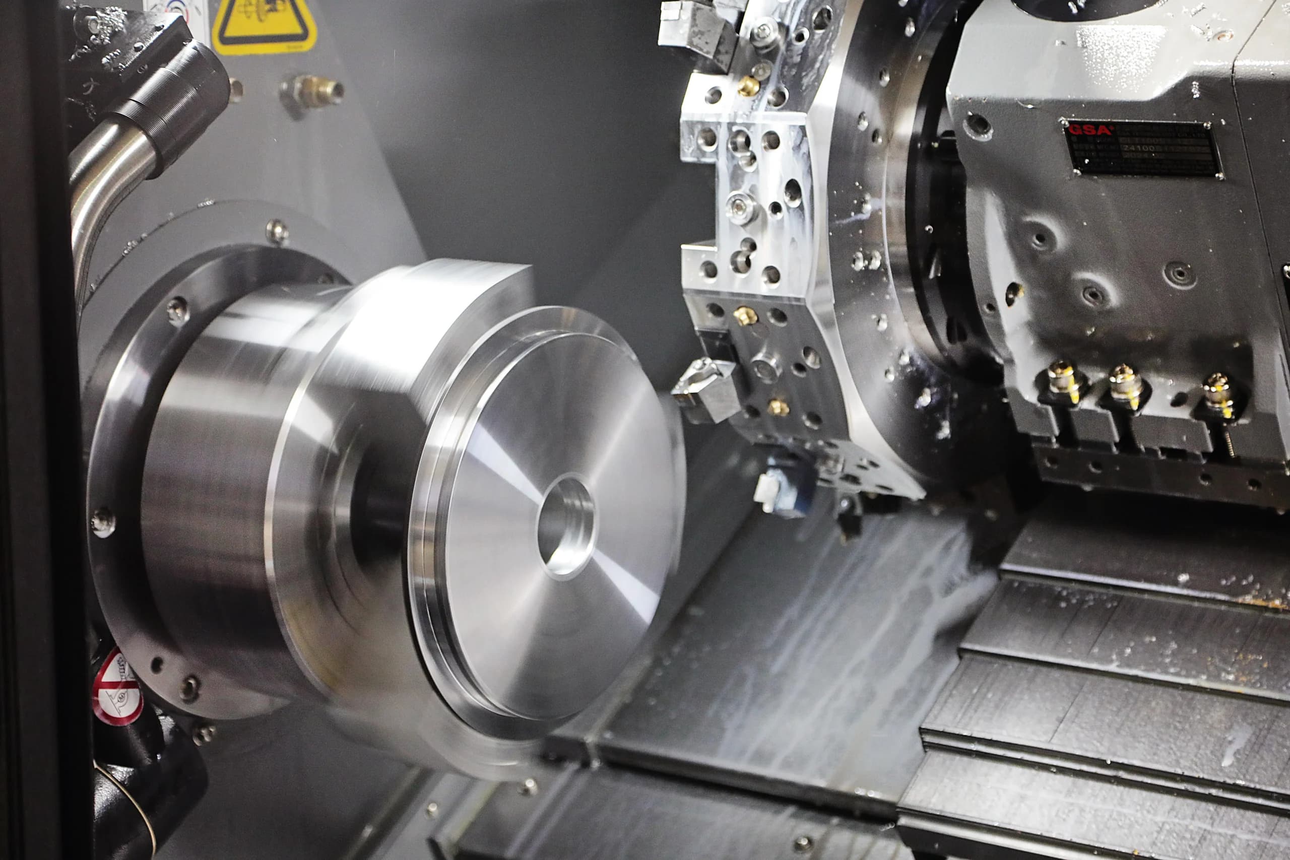 CNC Turning at RSA Manufacturing